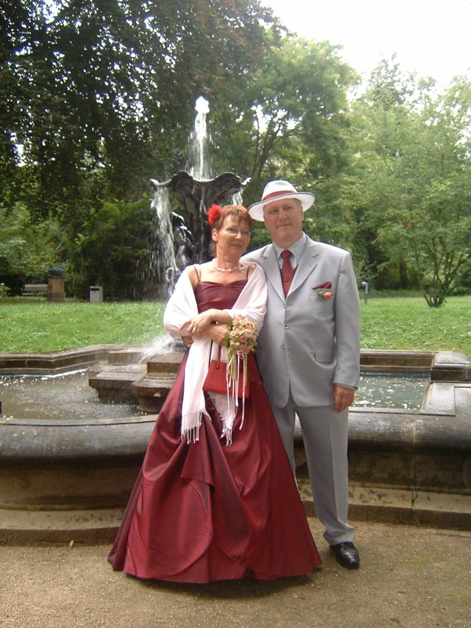Gunter & Ramona Hellmann zur Hochzeit am 11.08.2007